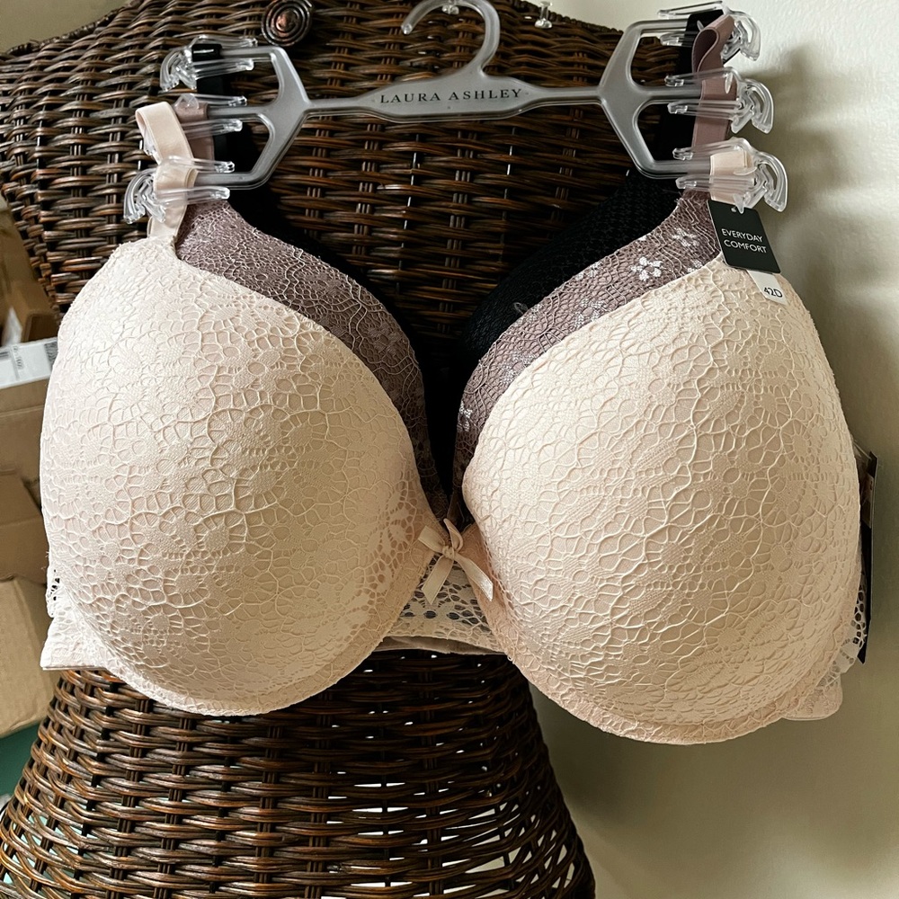 Laura Ashley LS 2598 3 Pk Bra 42D